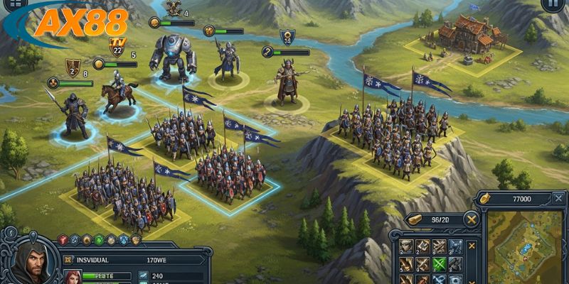 Game mô phỏng chiến thuật AX88 2 Đăng điểm nổi bật của game