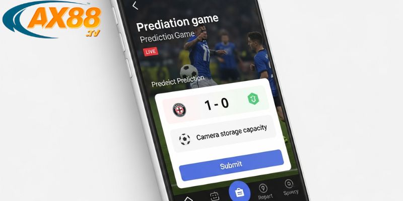 Mini game dự đoán kết quả  bóng đá nhận gói dung lượng camera