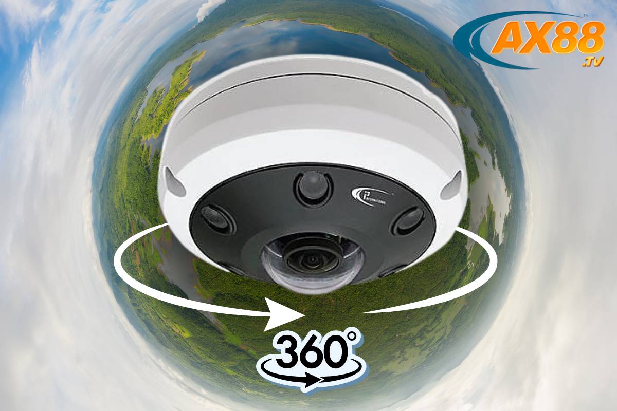Camera quan sát 360 xem được mọi ngóc ngách