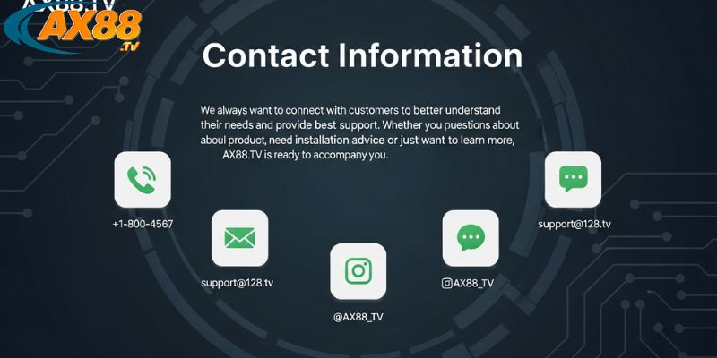 Về Chúng Tôi AX88 Việt Nam 4 Thông tin liên hệ cần thiết