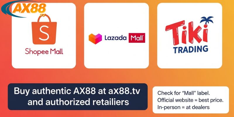 Mua AX88 giá tốt tại ax88.tv và các kênh chính hãng