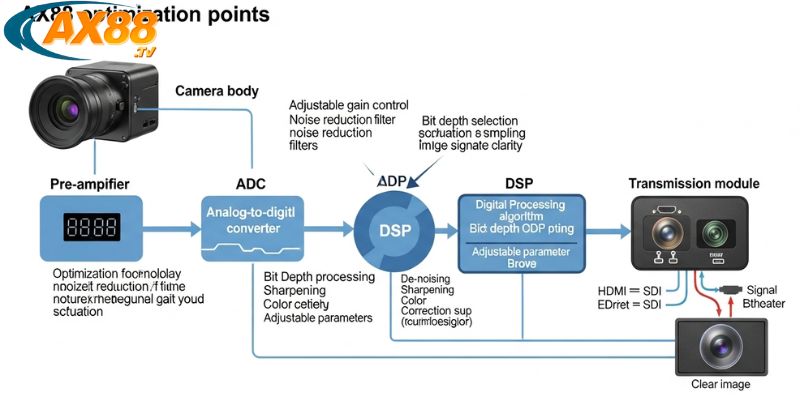 Cách tối ưu tín hiệu camera AX88 để giám sát ổn định và rõ nét 2 Cách tối ưu tín hiệu camera AX88 giúp truyền tải hình ảnh rõ nét