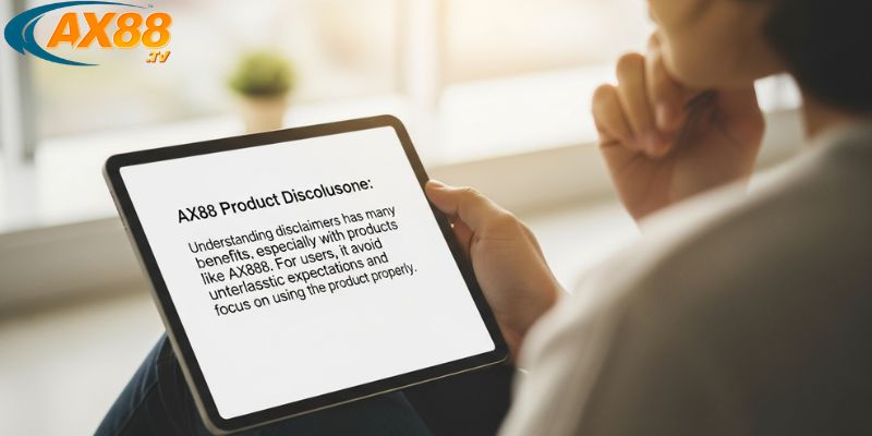 AX88 miễn trừ trách nhiệm - Từ chối ngoài lề 3 Cách xử lý các trường hợp hay gặp