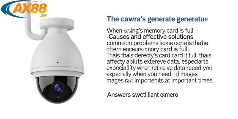 Thẻ nhớ trong camera đầy? Cách xử lý nhanh gọn